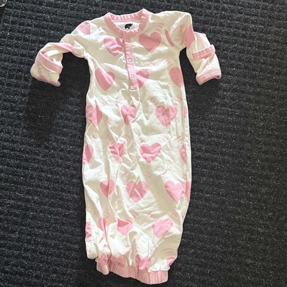 Cozy Pink Heart Sleep Sack for Kids